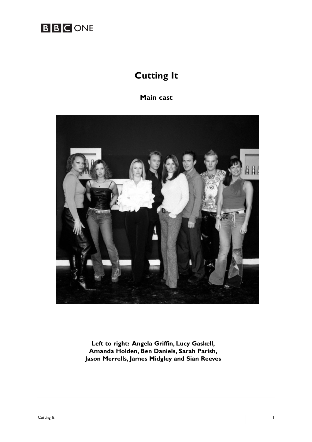 Cutting It Press Pack