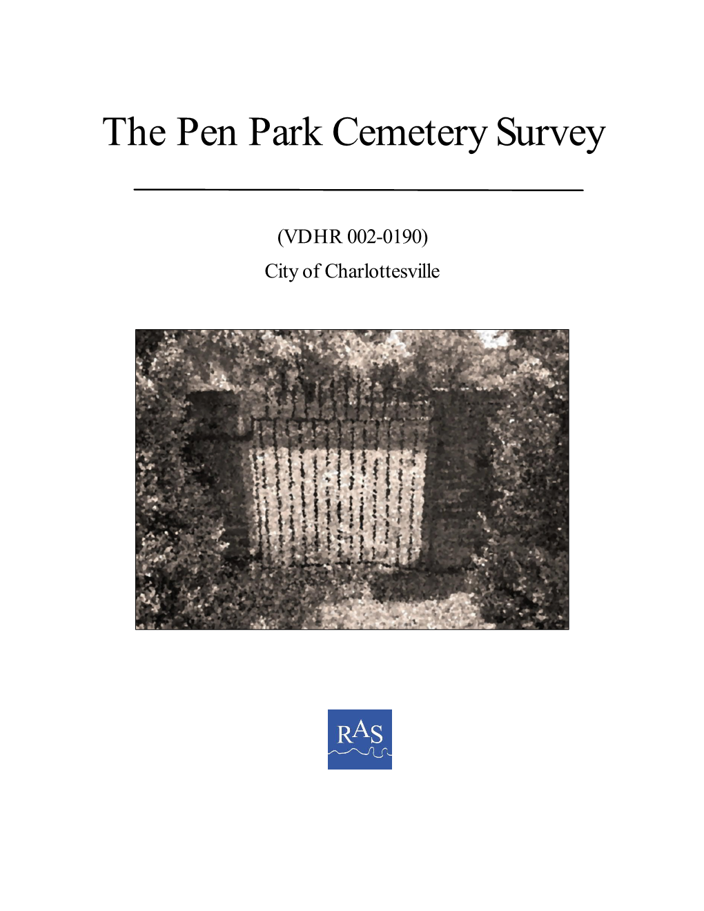 The Pen Park Cemetery Survey