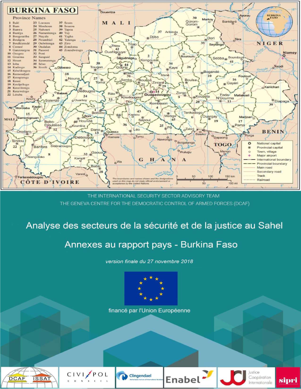 Analyse Des Secteurs De La Sécurité Et De La Justice Au Sahel