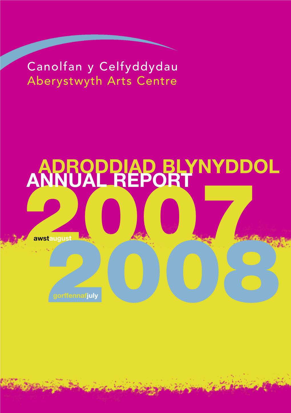 Adroddiad Blynyddol Annual Report