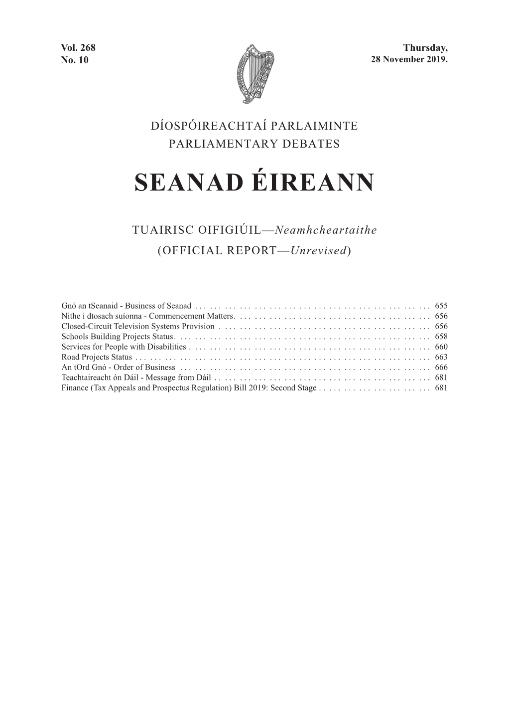 Seanad Éireann