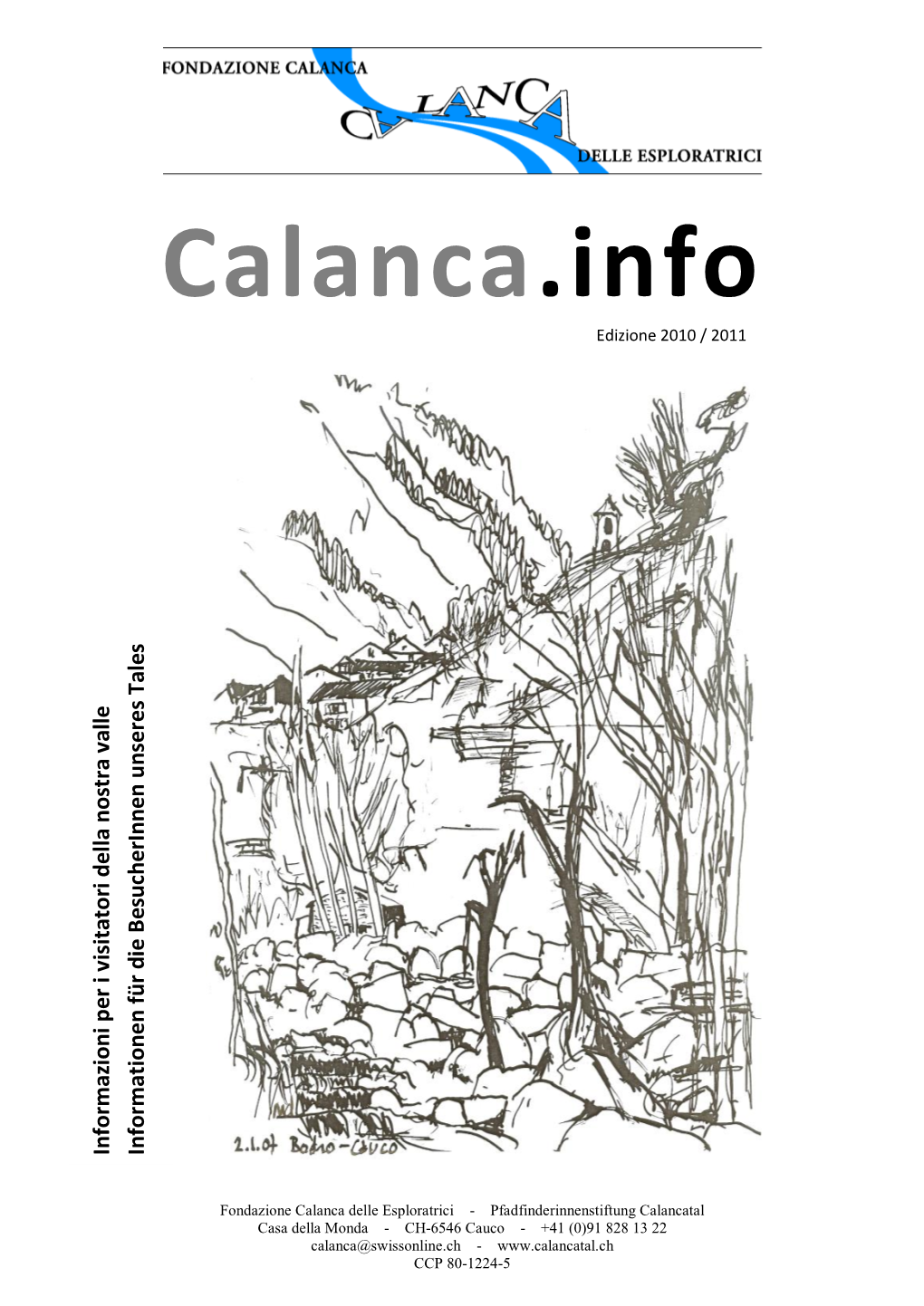 Calanca.Info Edizione 2010 / 2011