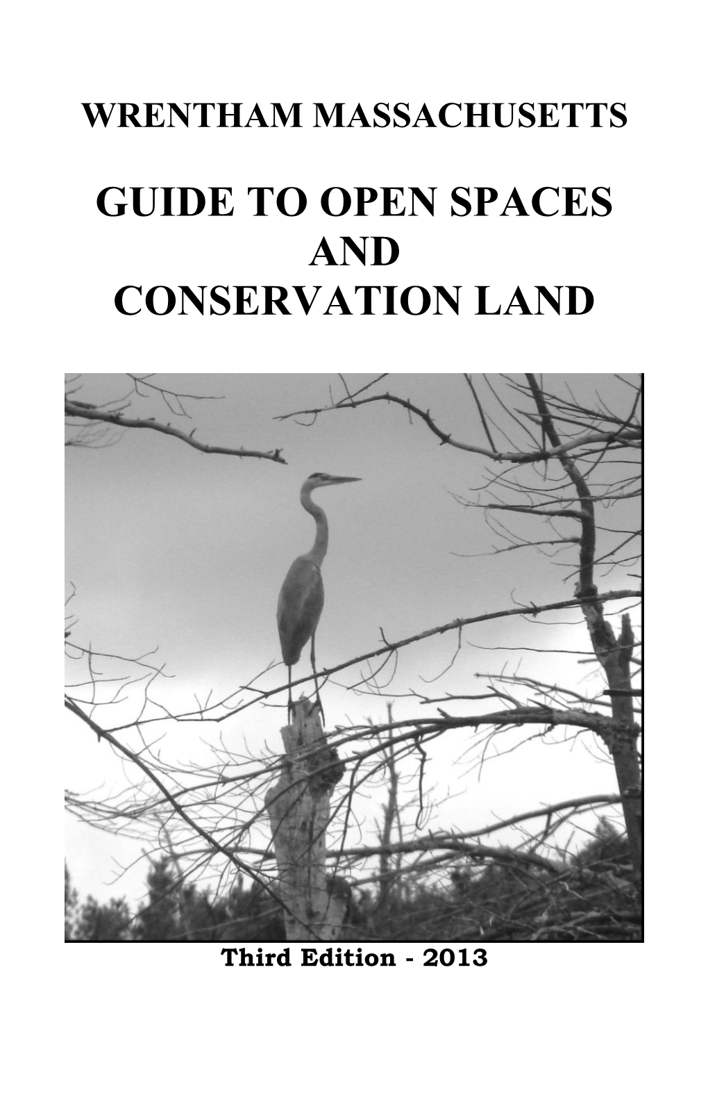 Guide to Open Spaces and Conservation Land
