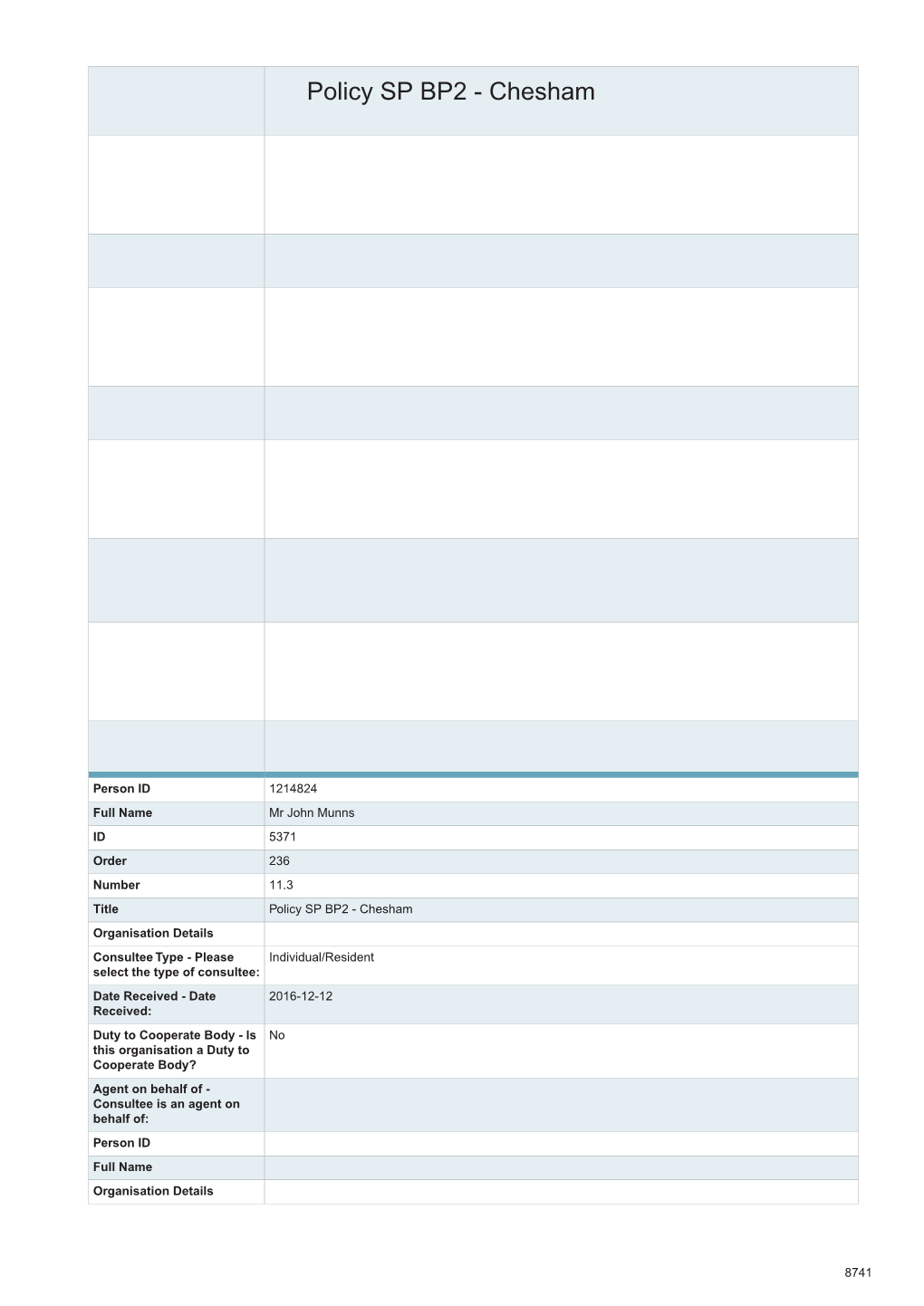 Policy SP BP2 - Chesham