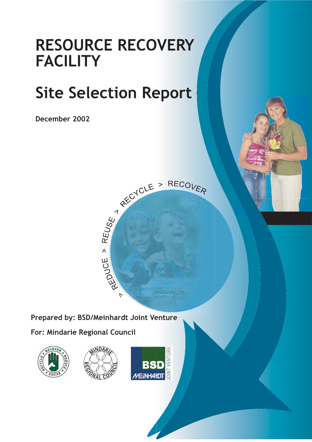 Resource Recovery Facility Site Selection Report