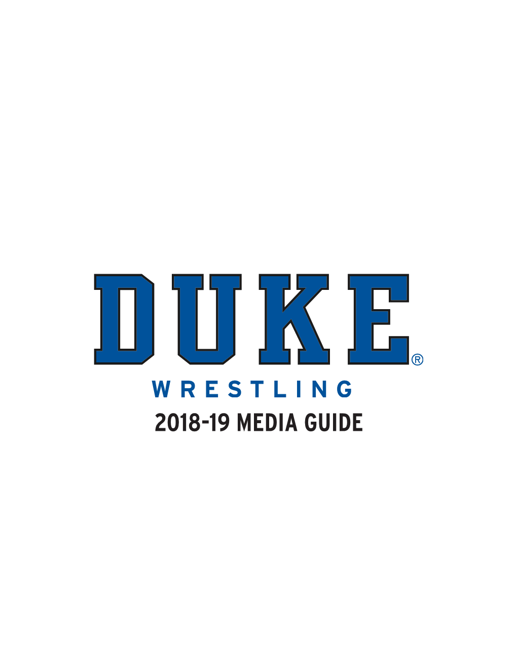 2018-19 Media Guide Table of Contents Quick Facts