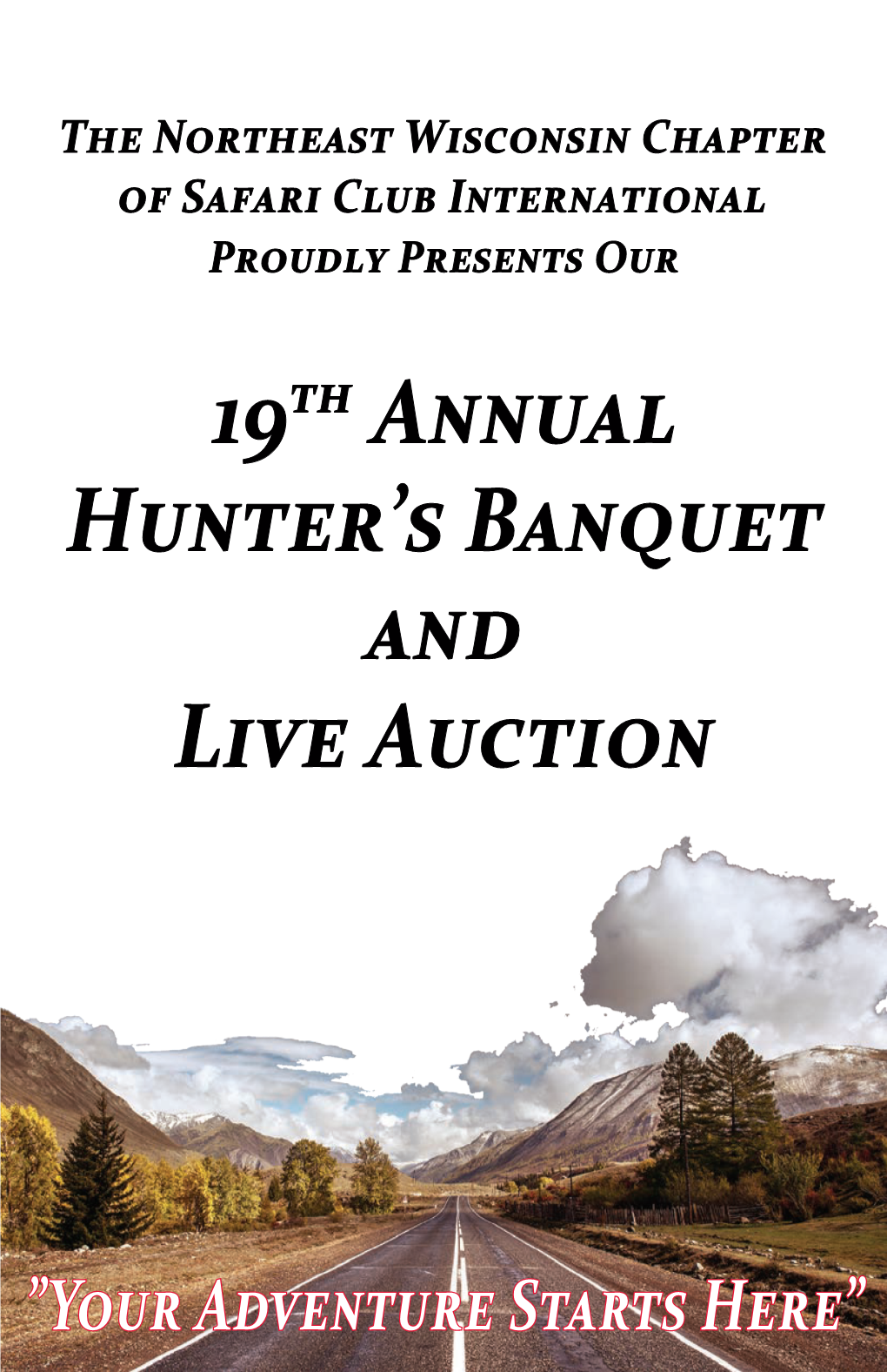 19Th Annual Hunter's Banquet and Live Auction