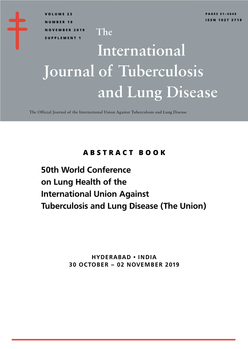 International and Lung Disease Journal of Tuberculosis