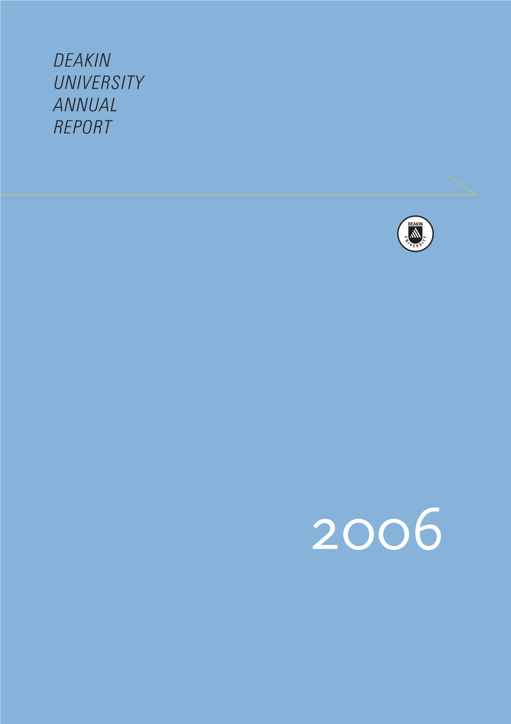 2006 Annual Report  the Year in Review