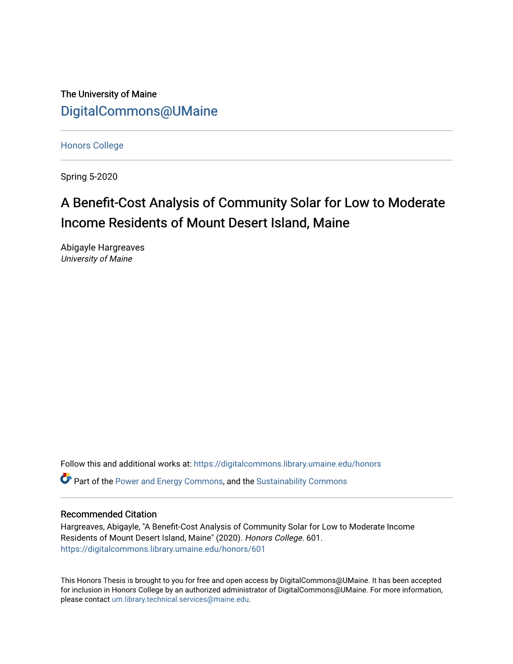 A Benefit-Cost Analysis of Community Solar for Low to Moderate Income