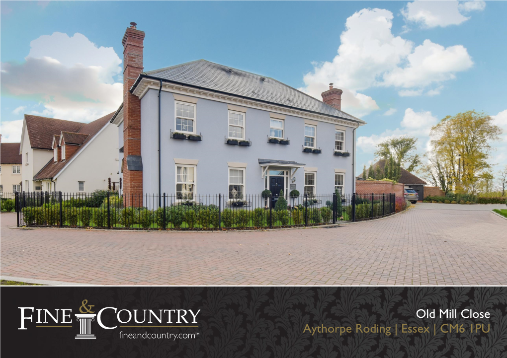 Old Mill Close Aythorpe Roding | Essex | CM6 1PU