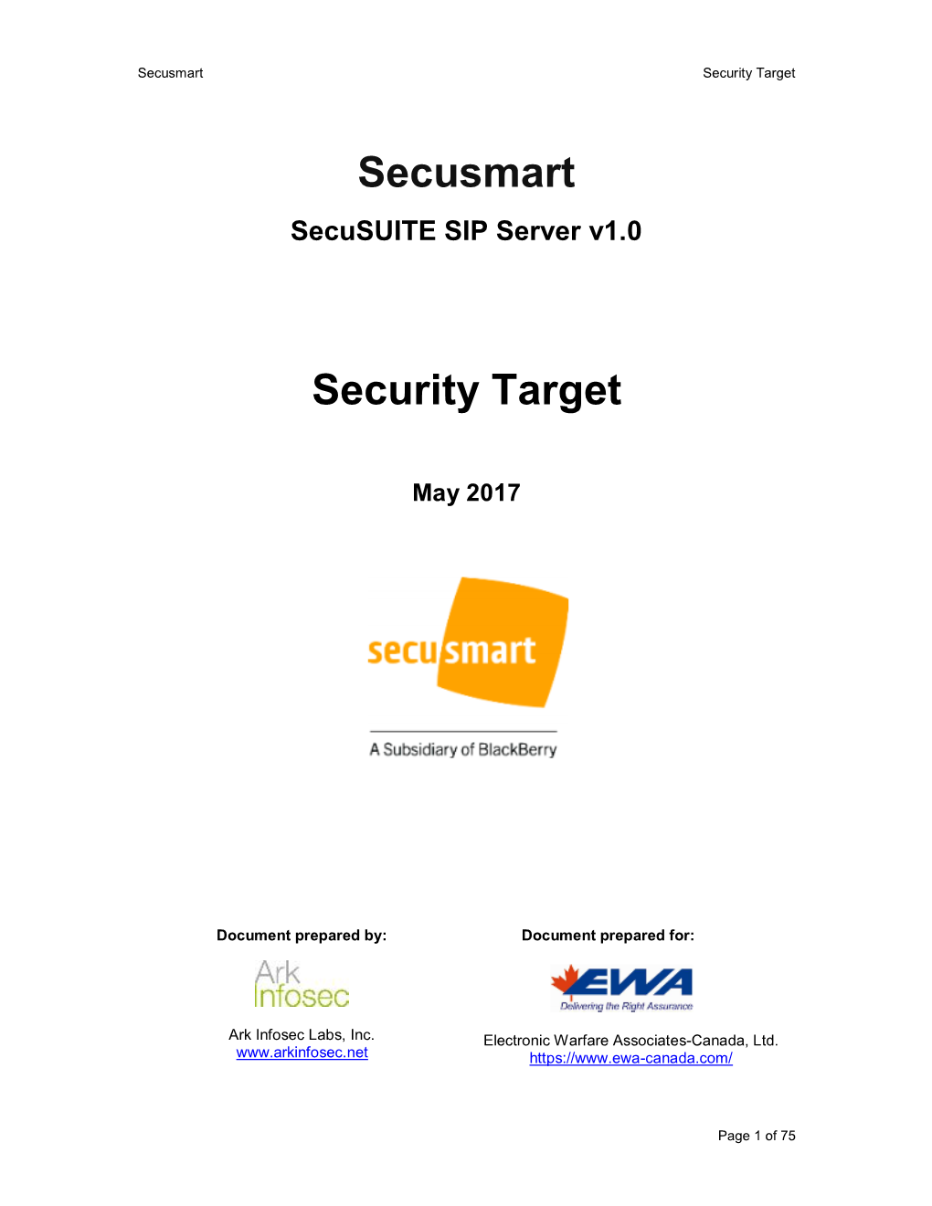 Security Target