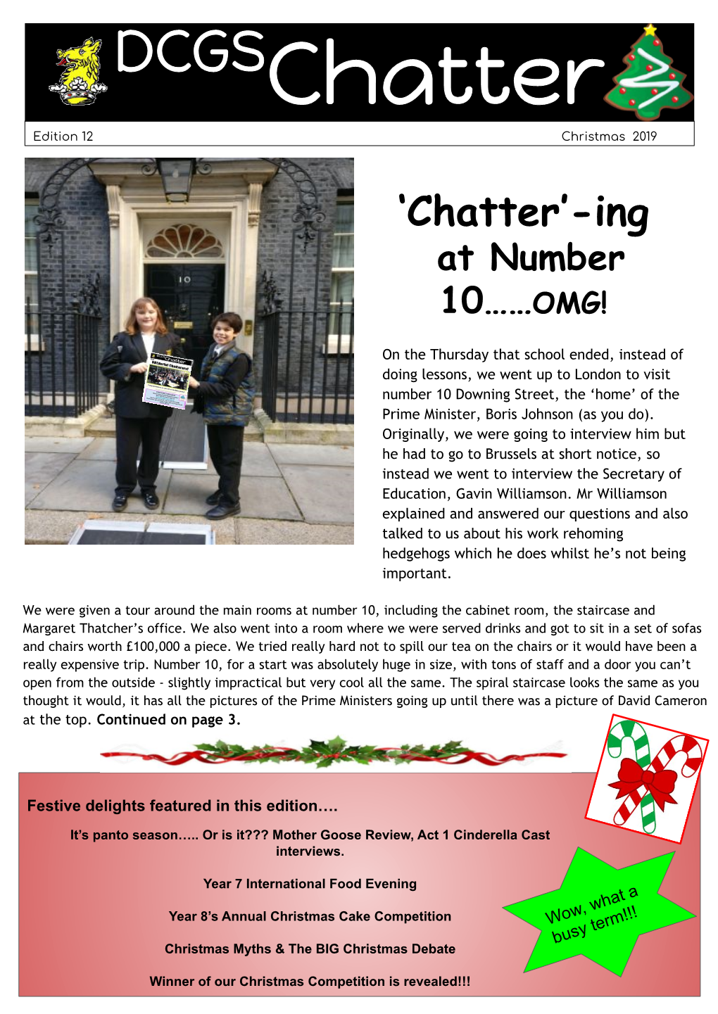 Chatter Edition 12 Christmas 2019