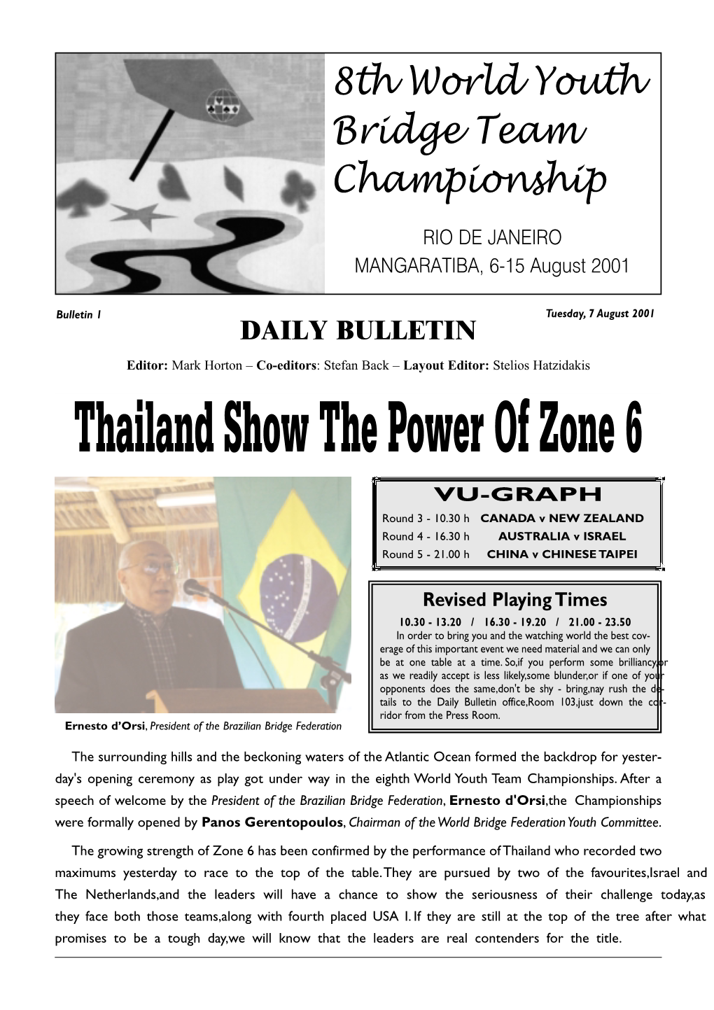 Thailand Show the Power of Zone 6