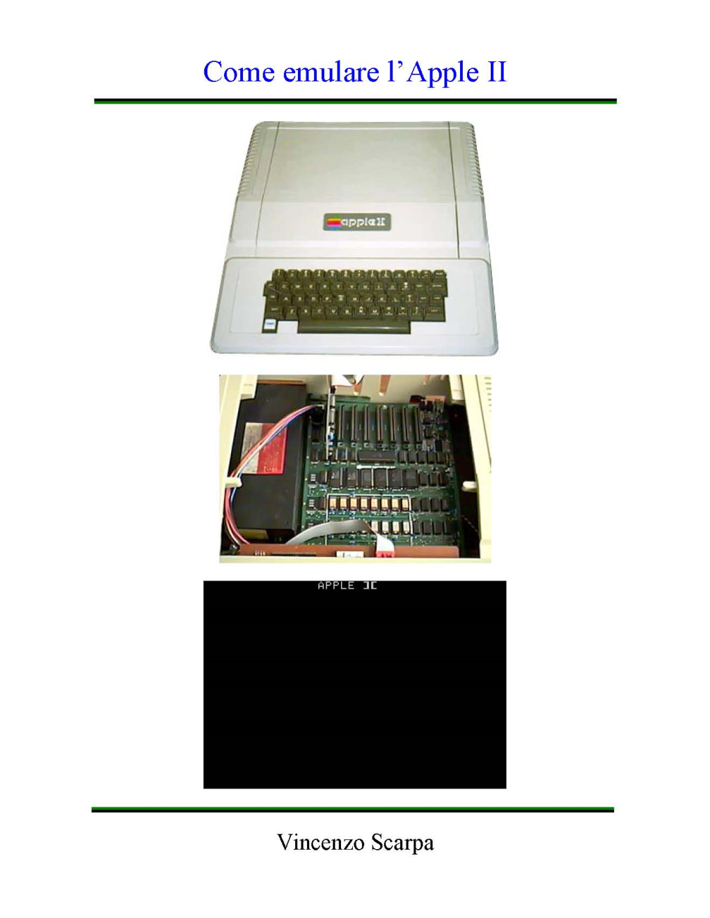 Come Emulare L'apple II