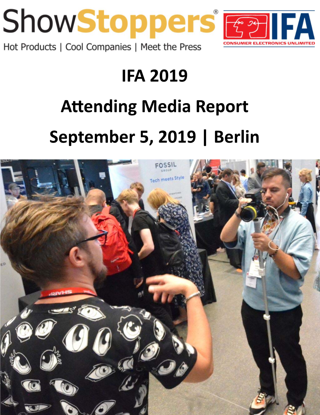 IFA 2019 a Ending Media Report September 5, 2019