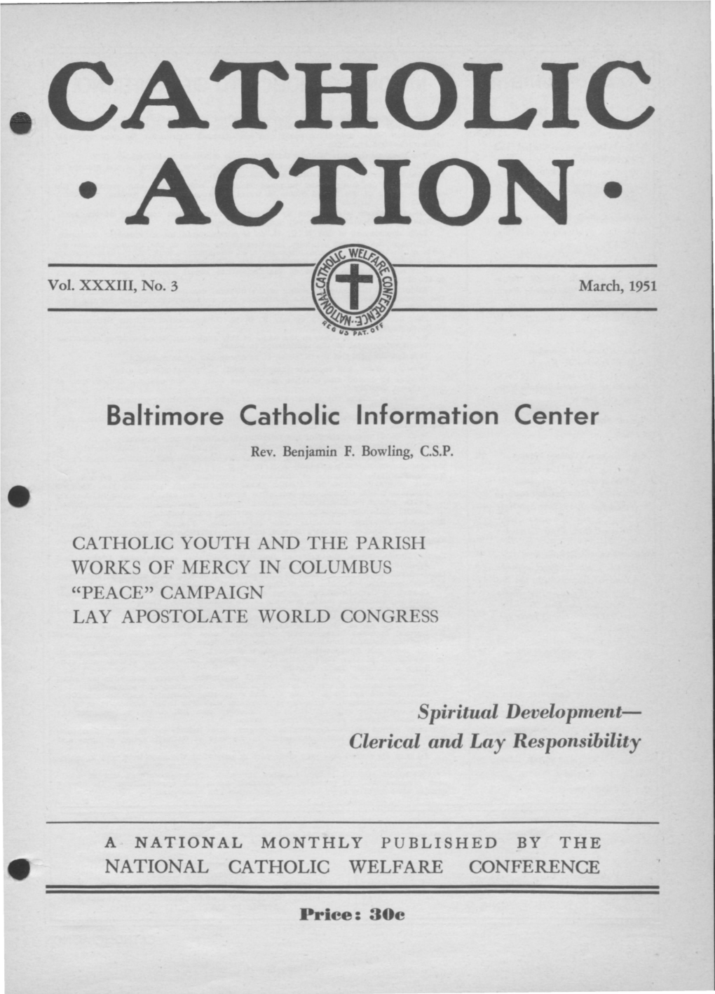 Baltimore Catholic Information Center