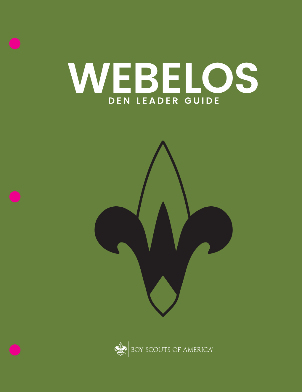 Webelos Den Leader Guide and in the Cub Scout Leader Book