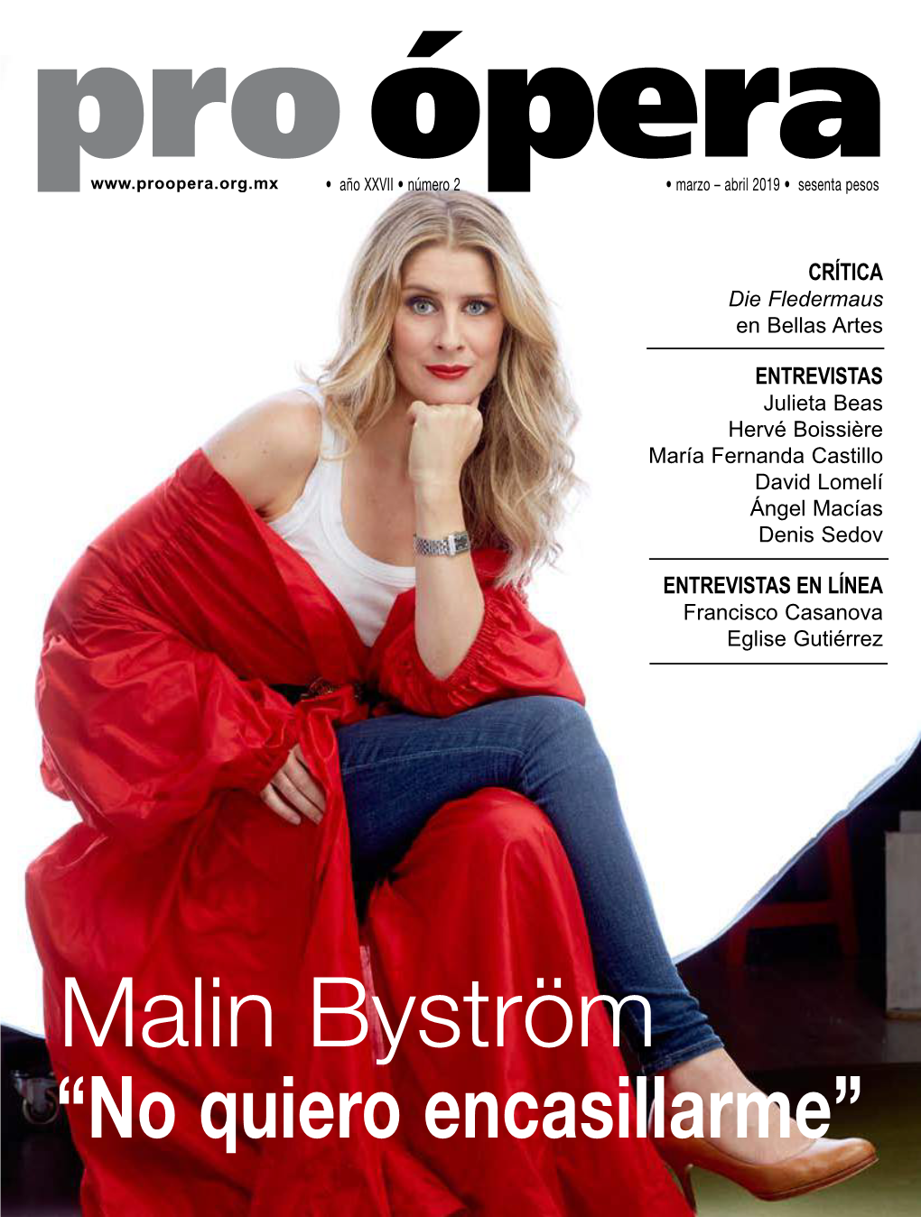 Malin Byström “No Quiero Encasillarme” Pro Opera¾ DIRECTORIO REVISTA