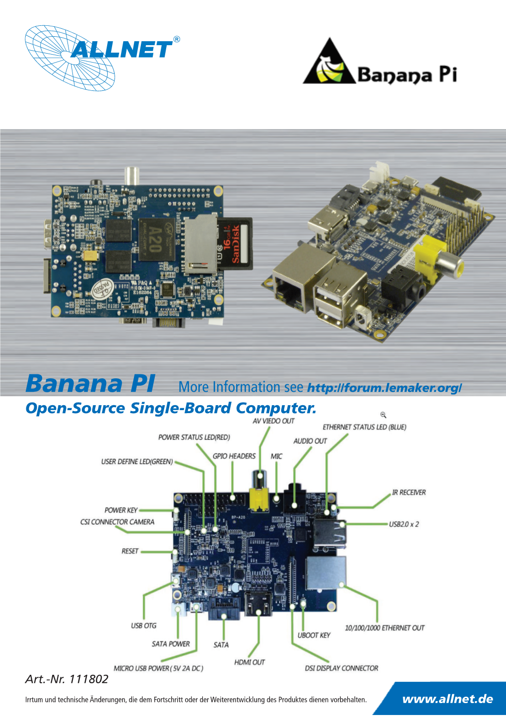 Open-Source Single-Board Computer