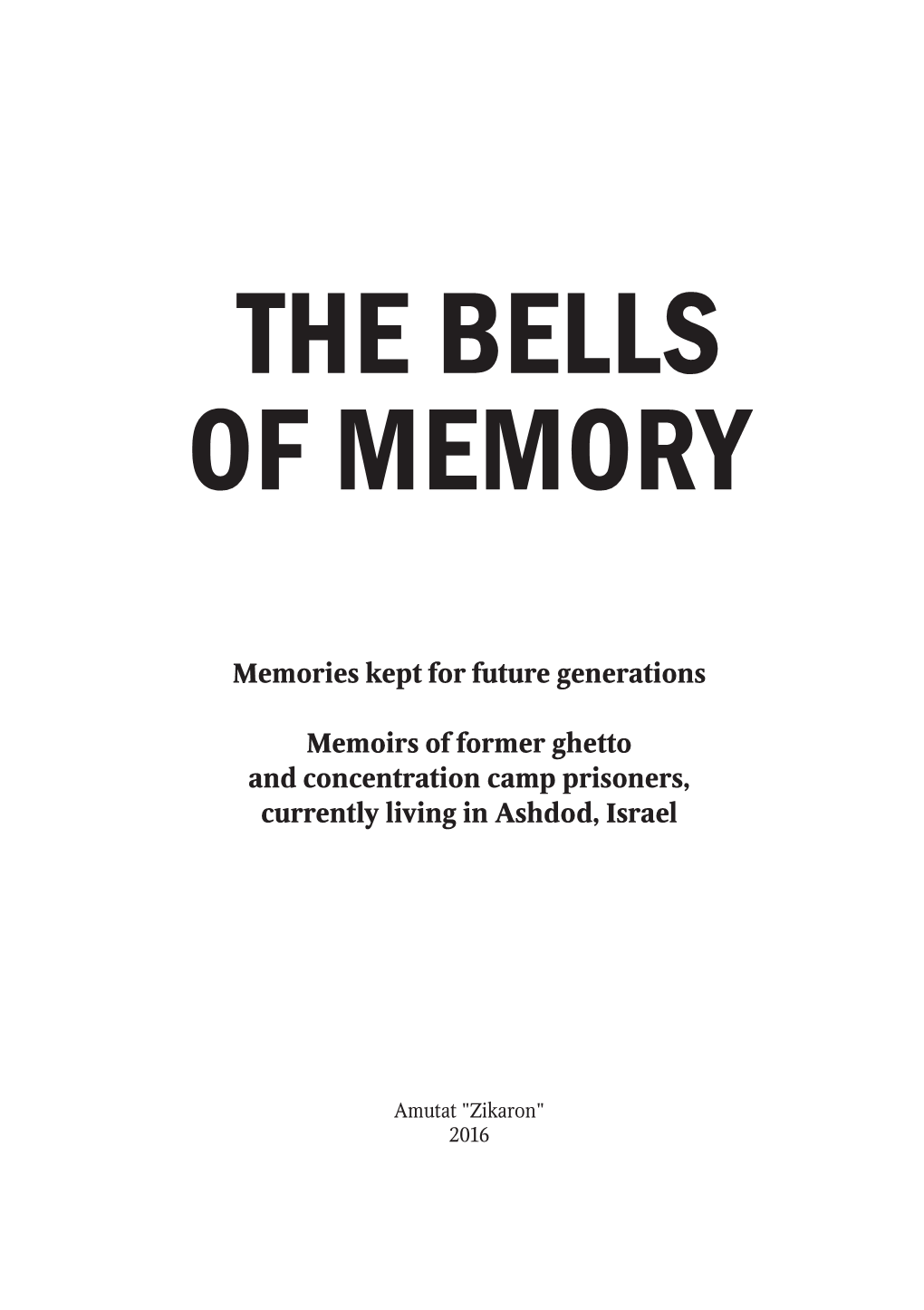 The Bells of Memory