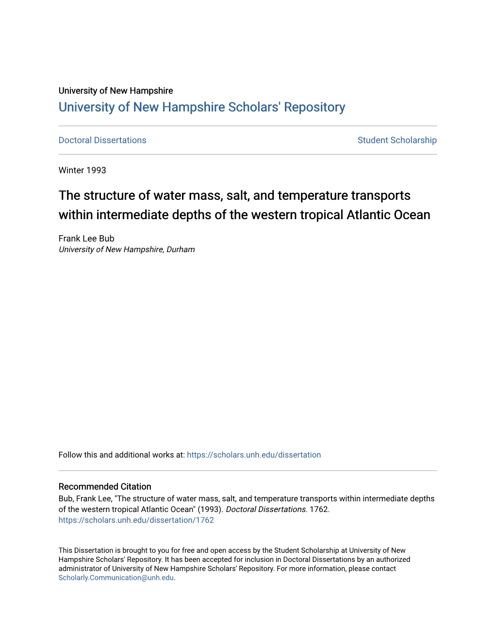 The Structure of Water Mass, Salt, and Temperature Transports Within Intermediate Depths of the Western Tropical Atlantic Ocean