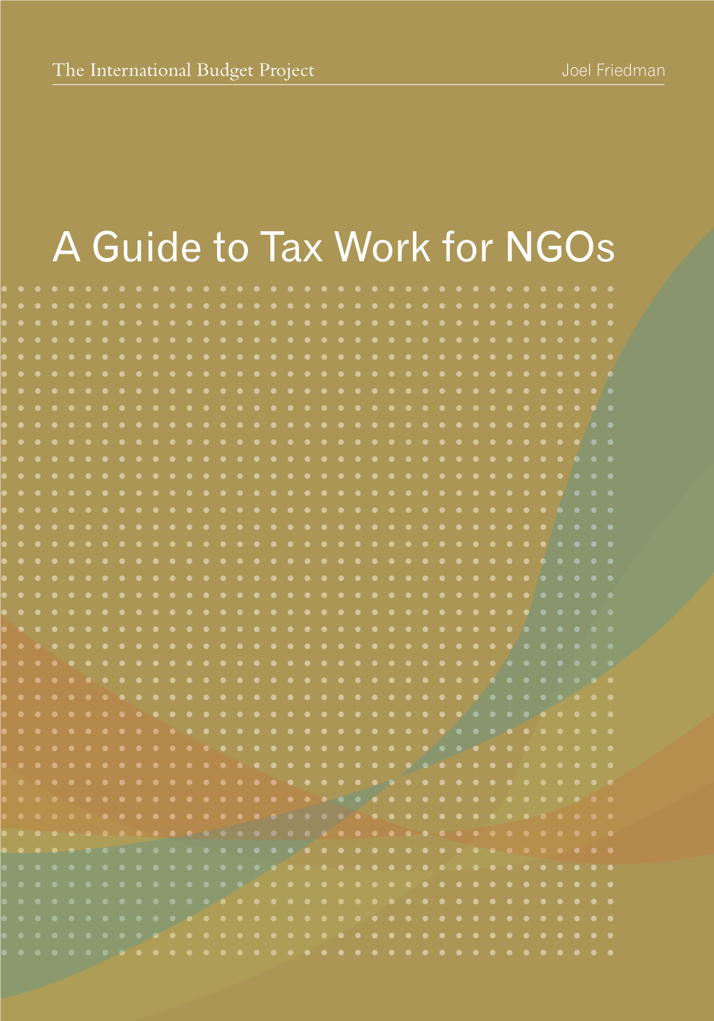 A Guide to Tax Work for Ngos