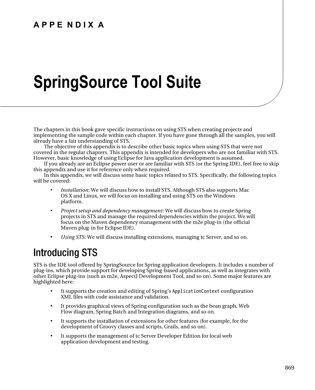 Springsource Tool Suite