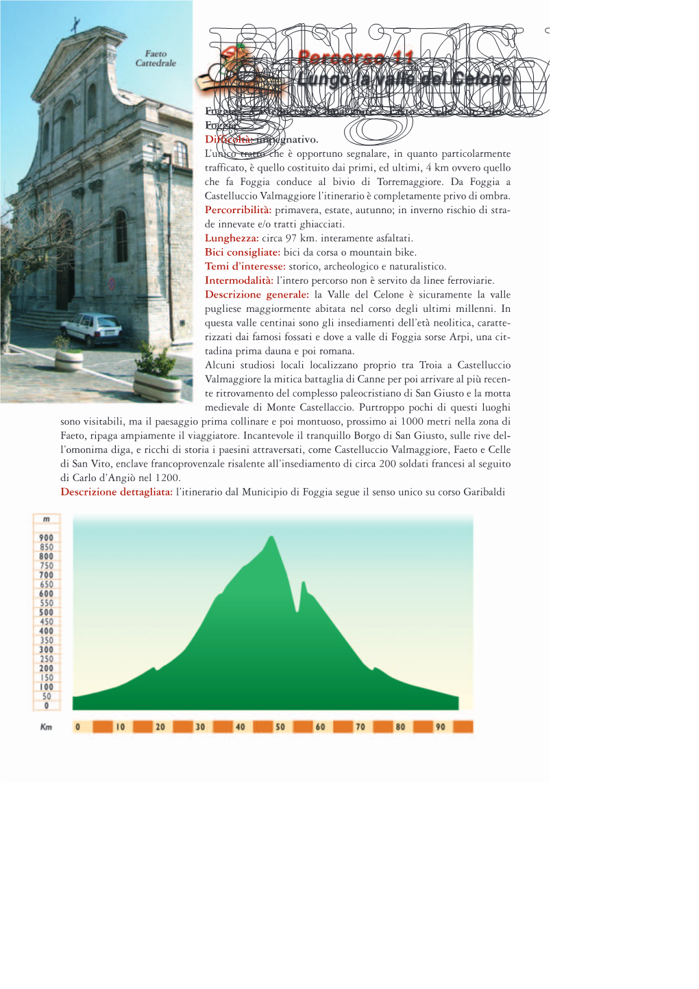 Castelluccio Valmaggiore - Faeto - Celle San Vito - Foggia Difficoltà: Impegnativo