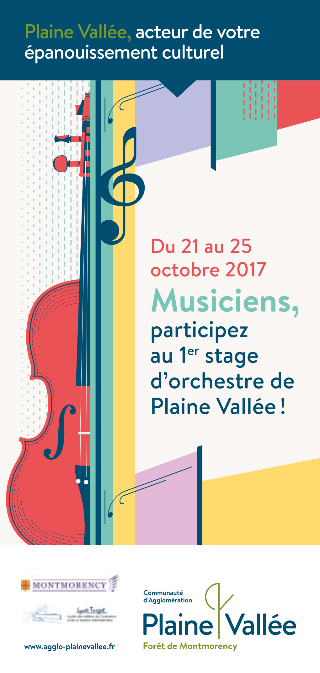 Musiciens, Participez Au 1Er Stage D’Orchestre De Plaine Vallée !