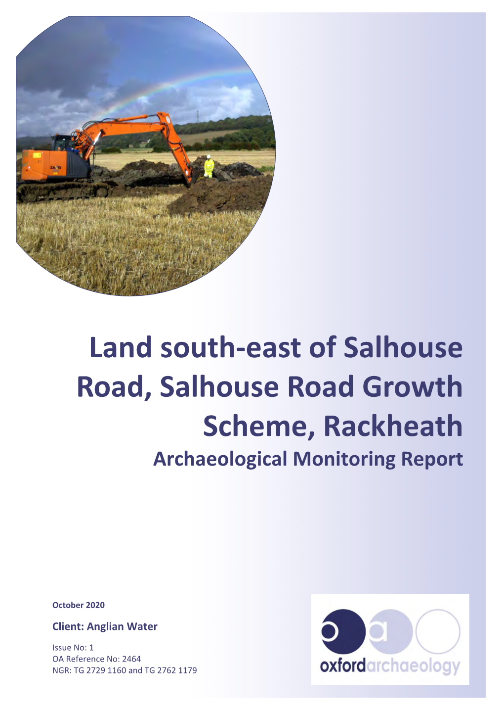 Land South-East of Salhouse Road, Salhouse Road Growth Scheme, Rackheath V.1