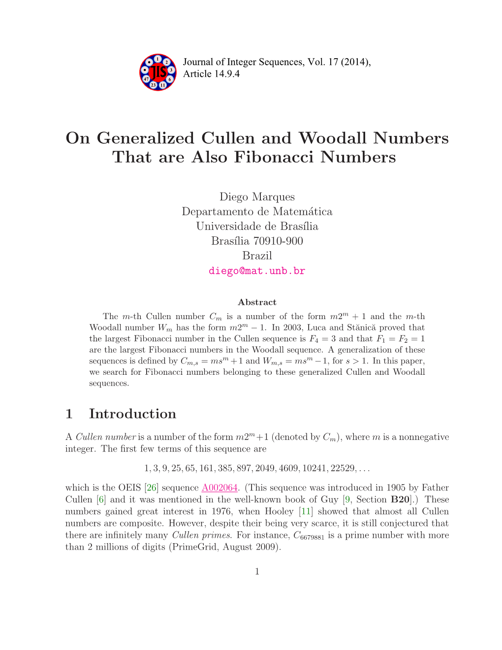 On Generalized Cullen and Woodall Numbers That Are Also Fibonacci Numbers