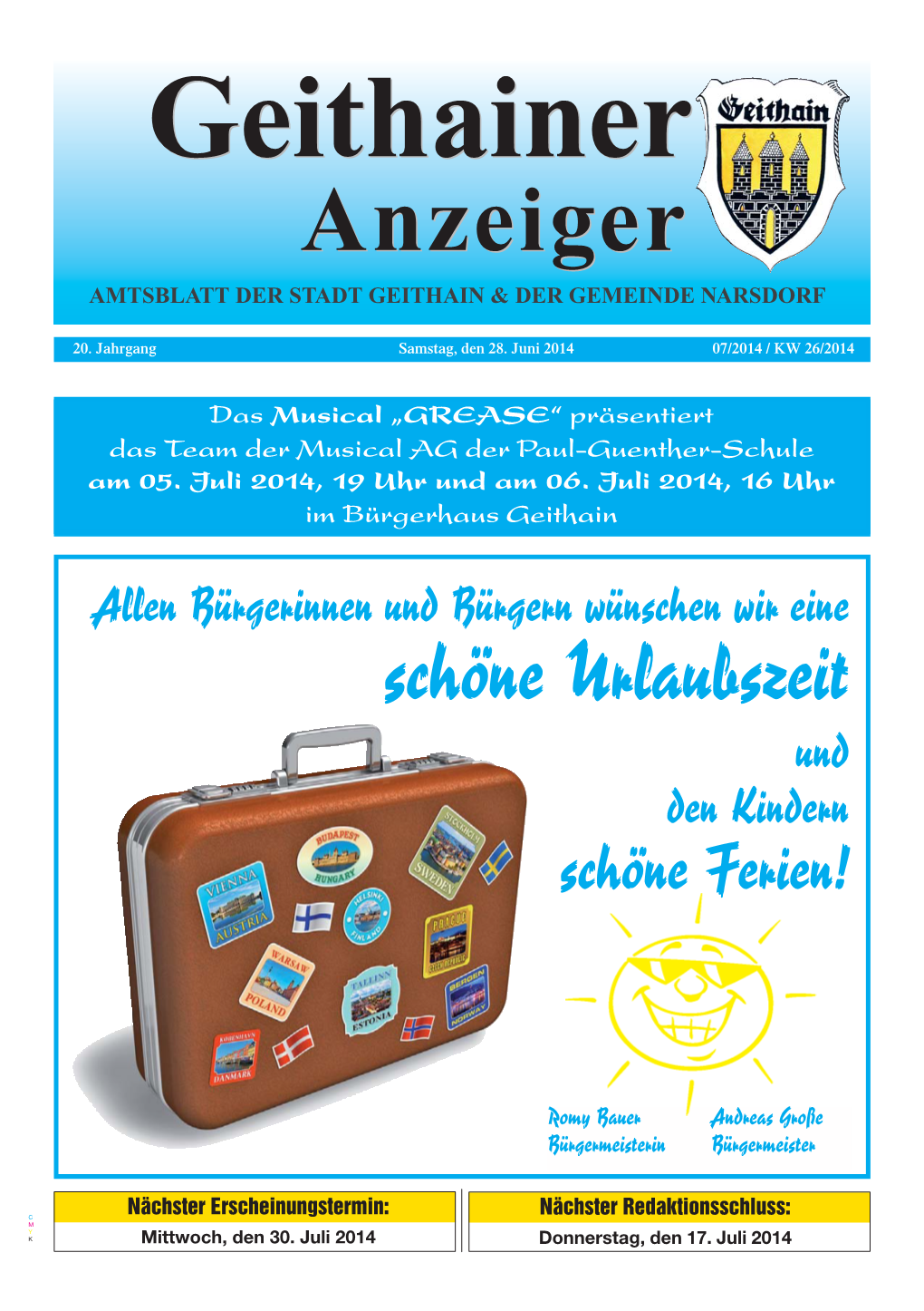 Amtsblatt Juli 2014