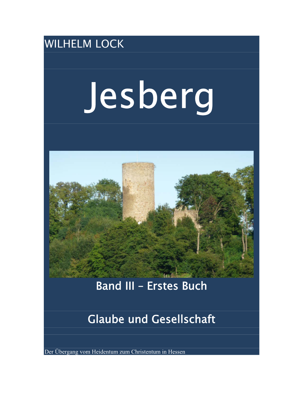 Erstes Buch Glaube Und Gesellschaft