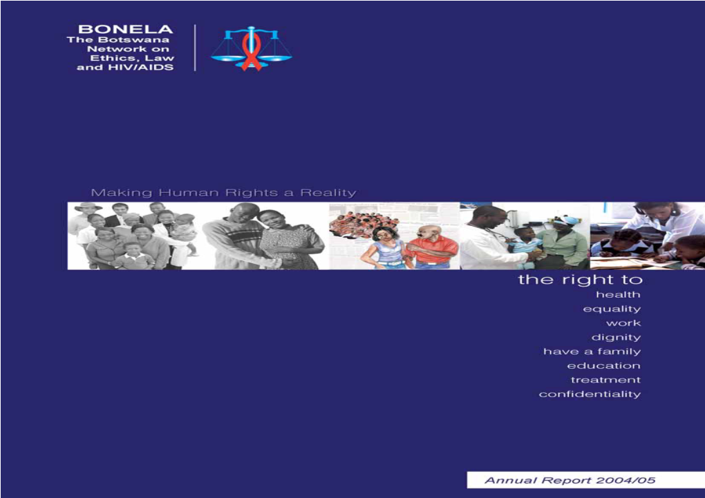 BONELA Annual Report 2004/05