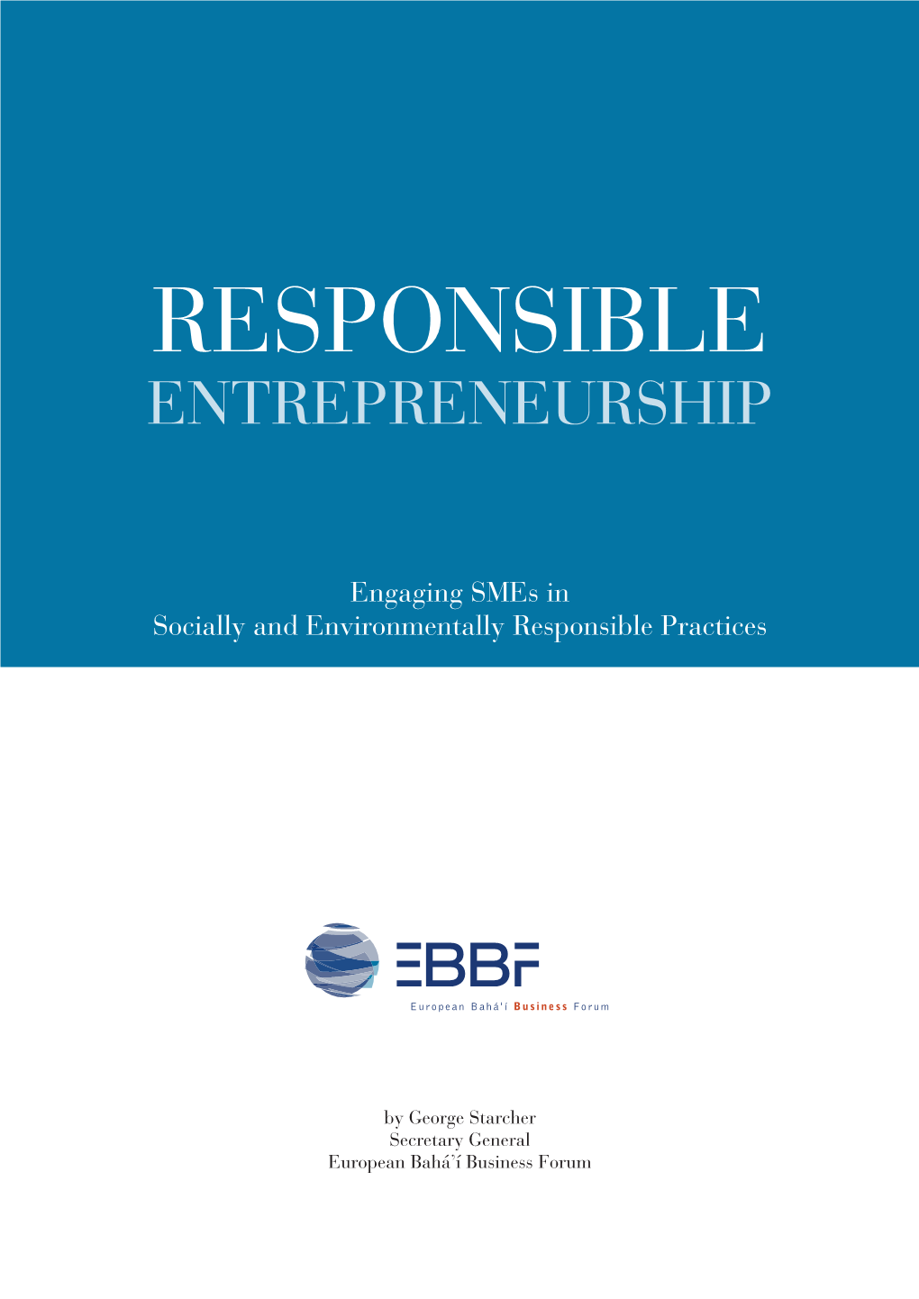 Responsible Entrepreneurship