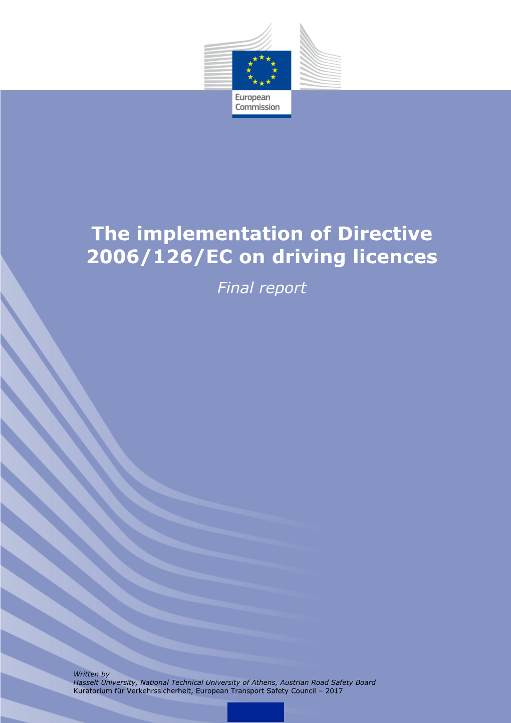 The Implementation of Directive 2006/126/EC on Driving Licences