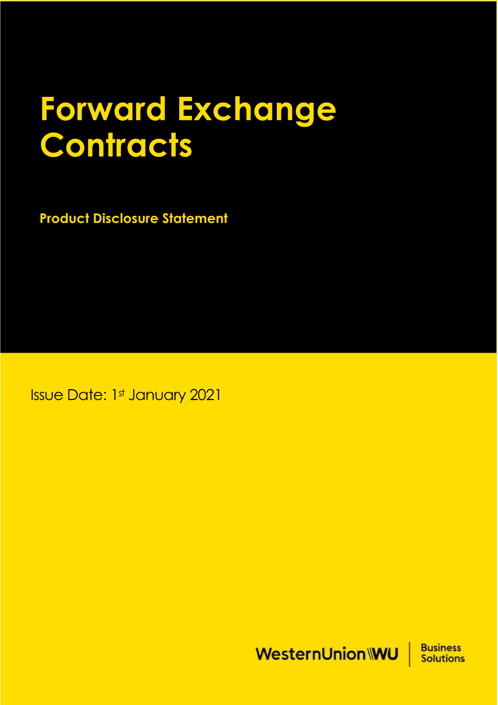 Forward Exchange Contracts