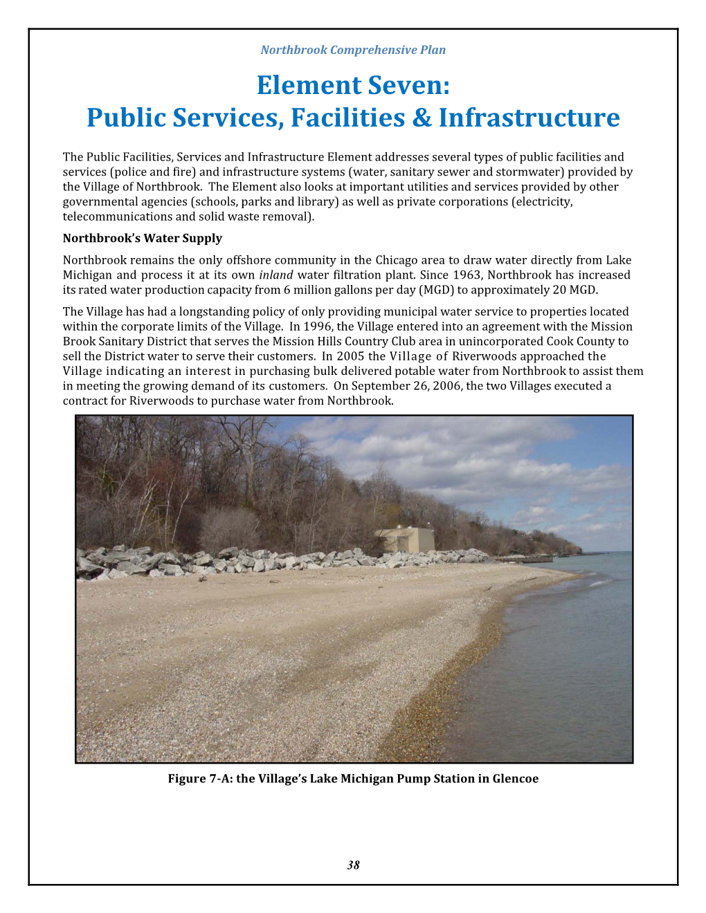 Element Seven: Public Services, Facilities & Infrastructure