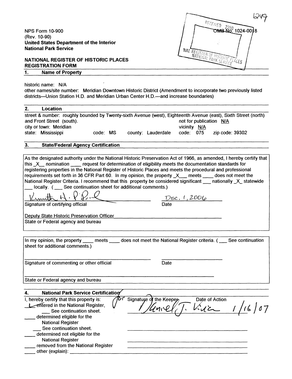 , Wojp Signature of Certifying Official Date