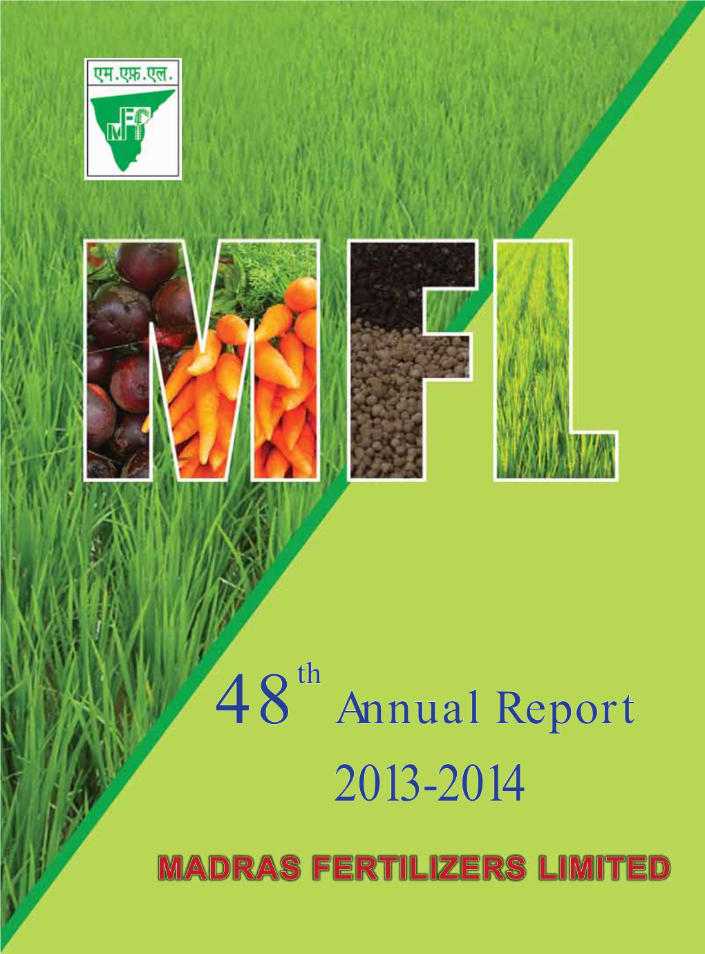 Annual Report 2013 - 14 1 MADRAS FERTILIZERS LIMITED