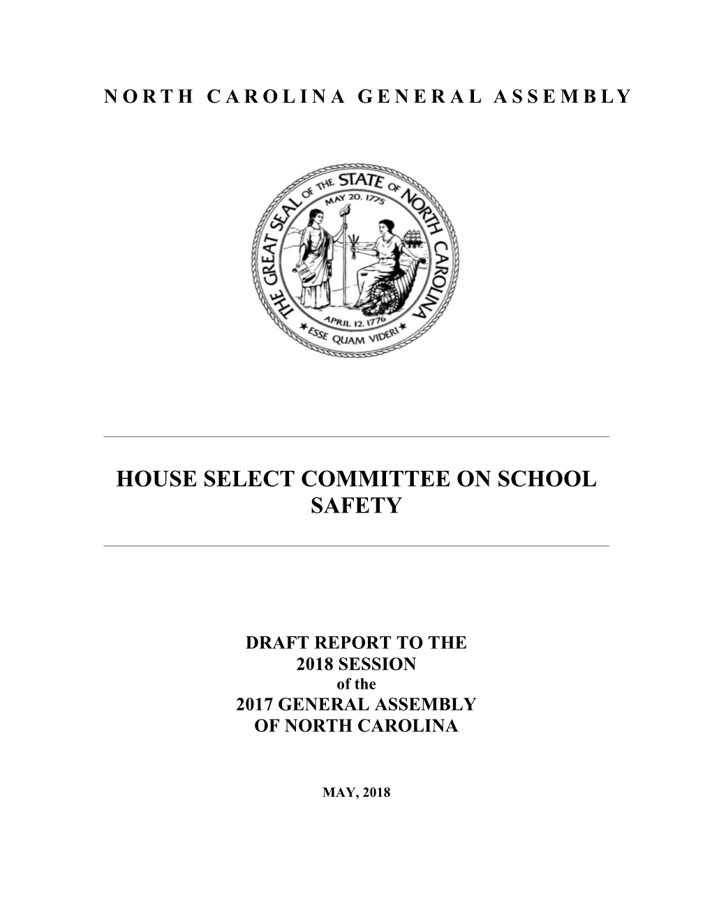 Draft Committee Report