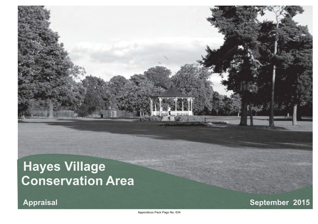 Hayes Village Conservation Area Appraisal