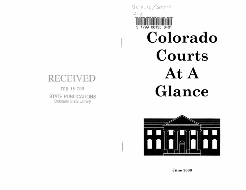 Colorado Courts Glance