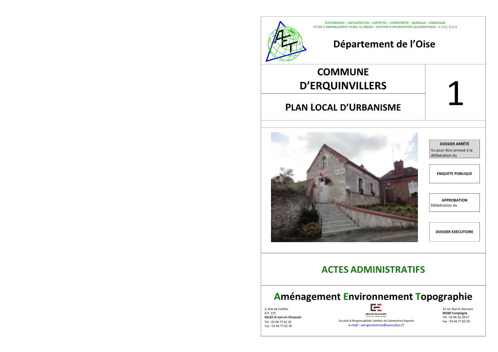 D'erquinvillers Compte 1 473 Logements HLM, Soit 13,7% Du Parc De Résidences Principales