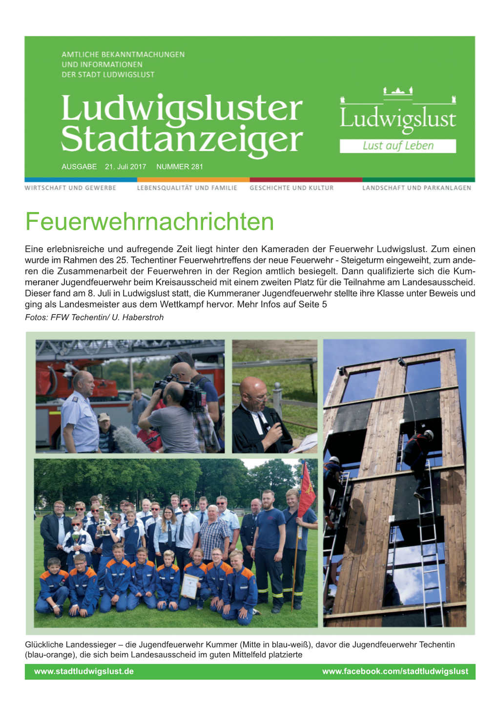 2017-07 Ludwigsluster Stadtanzeiger Juli