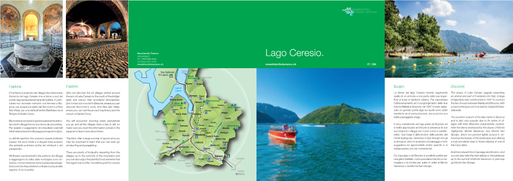 Geologia Nelle Gole. Lago Ceresio