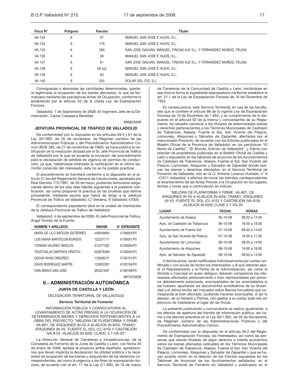 Ii.- Administración Autonómica