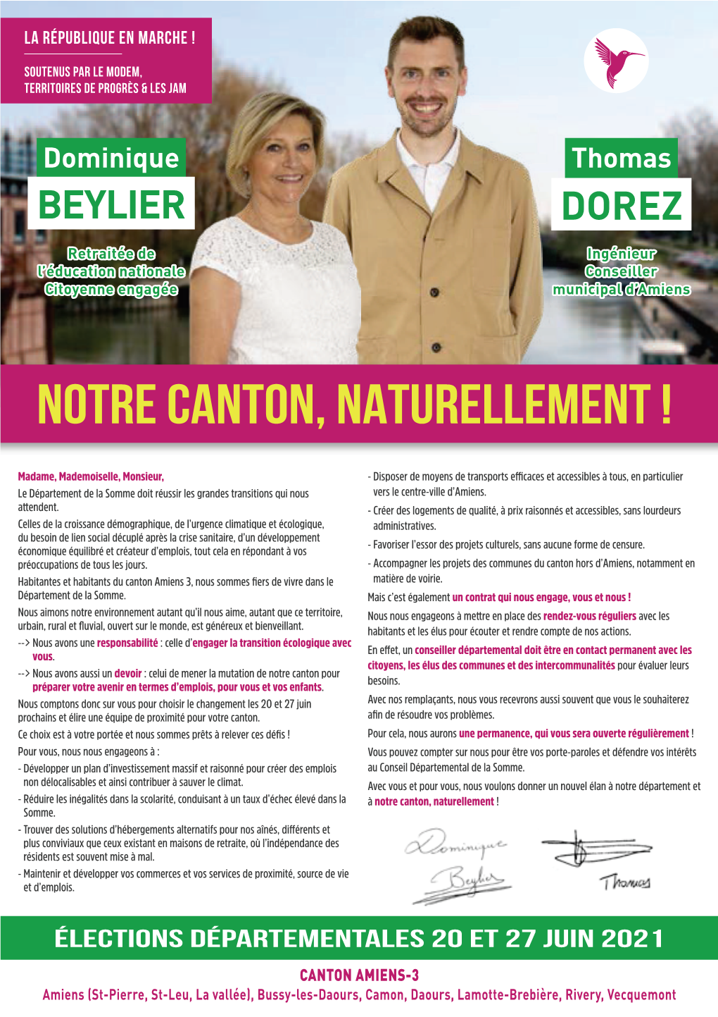 Notre Canton, Naturellement !