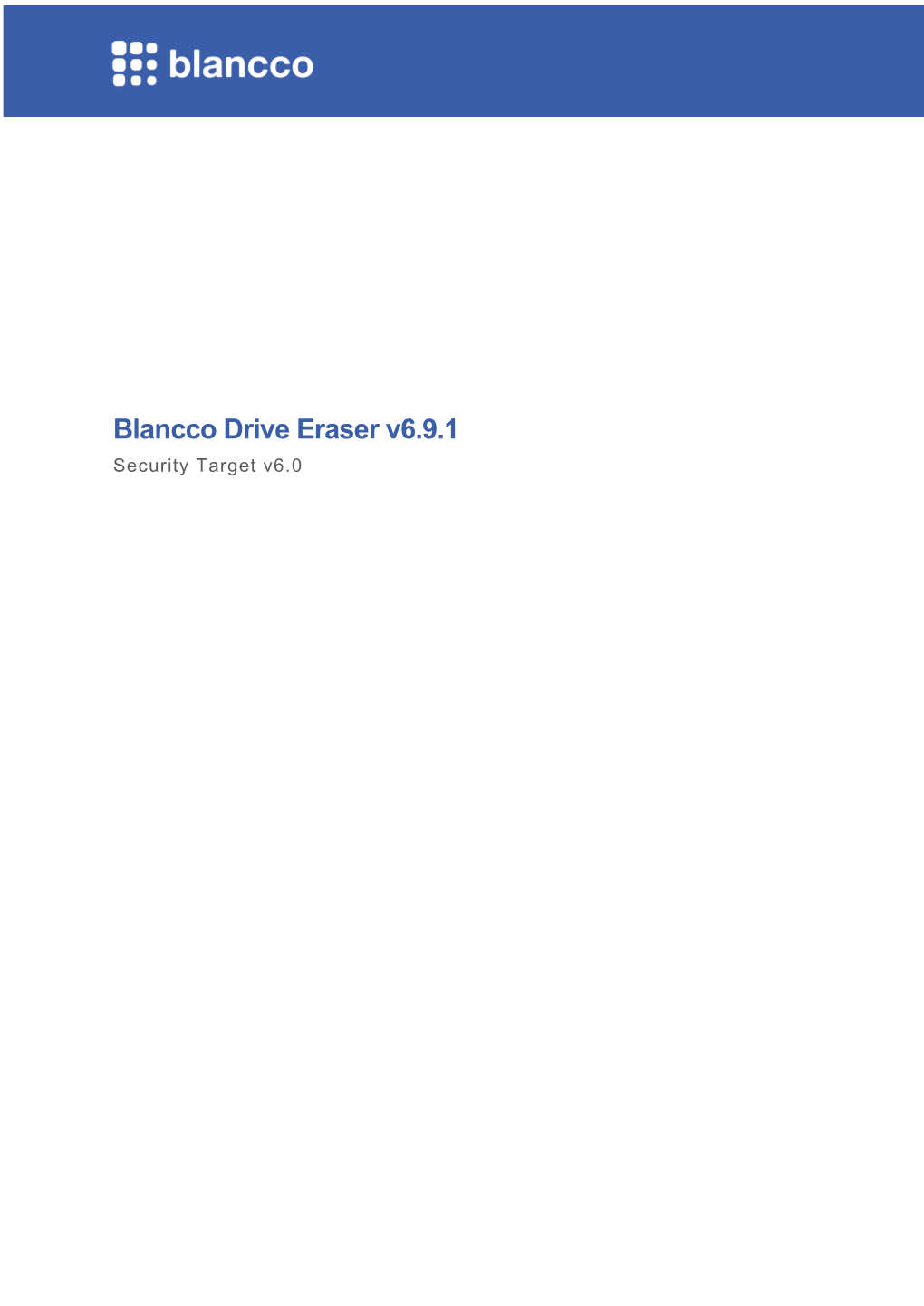 Blancco Drive Eraser V6.9.1 ST V6.0 Fixed